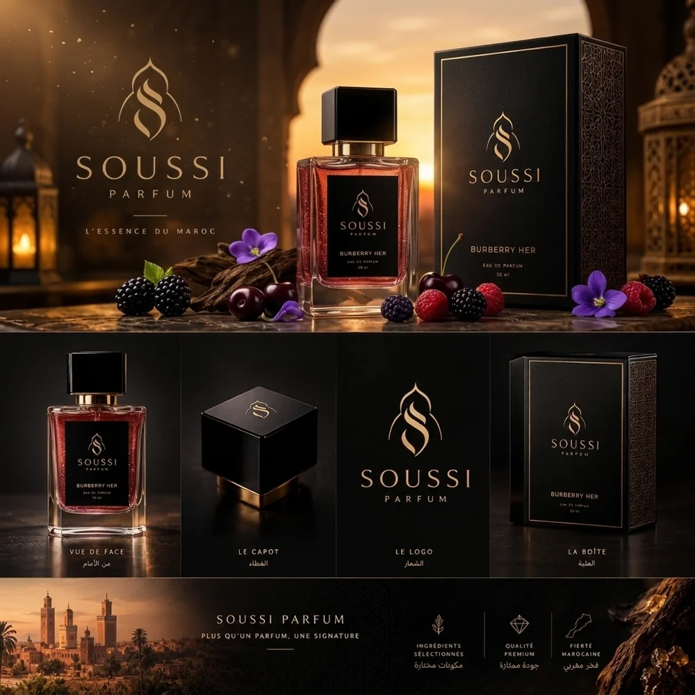 بربري هير (Burberry Her) - عطر الطاقة اللندنية العصرية ونفحات التوت البري الشهي. - عطور السوسي