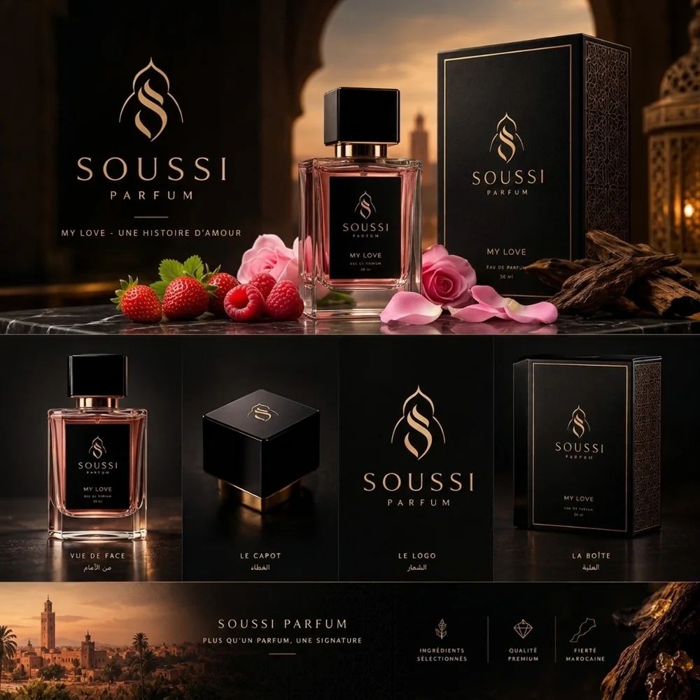 ماي لوف (My Love) - عطر الرومانسية الفائقة والأنوثة الساحرة. - عطور السوسي