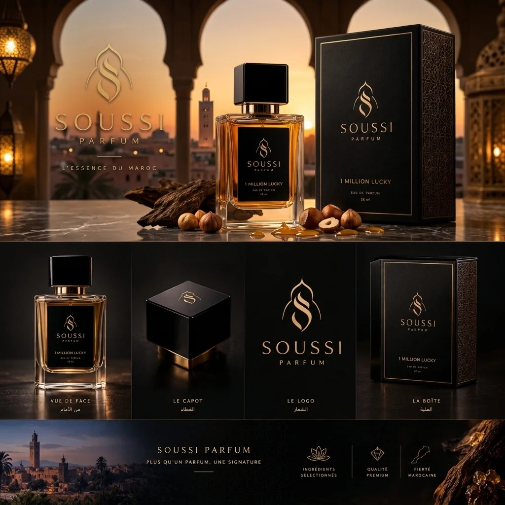ون ميليون لاكي باكو رابان (1 Million Lucky - كود 121) - عطر الحظ الفاخر بنكهة البندق المقرمش والبرقوق والعسل. - عطور السوسي
