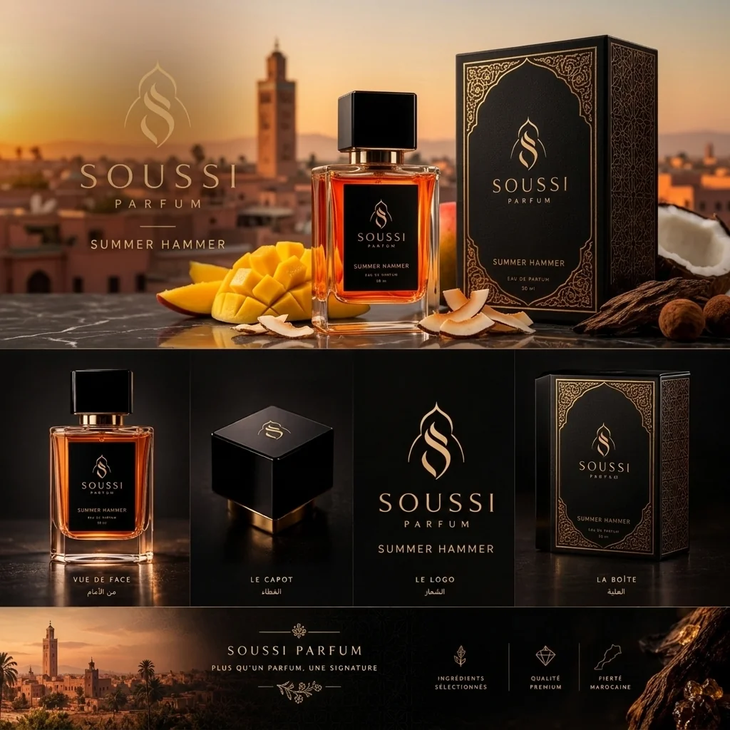 سمر هامر لورينزو بازاليا (Summer Hammer - كود 324) - عطر النيش الصيفي الاستوائي: مانجو مثلج، أناناس، رم وجوز الهند. - عطور السوسي